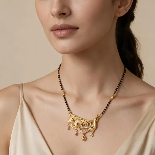Gold_Tone_Black_Beaded_Mangalsutra_Necklace_For_Women