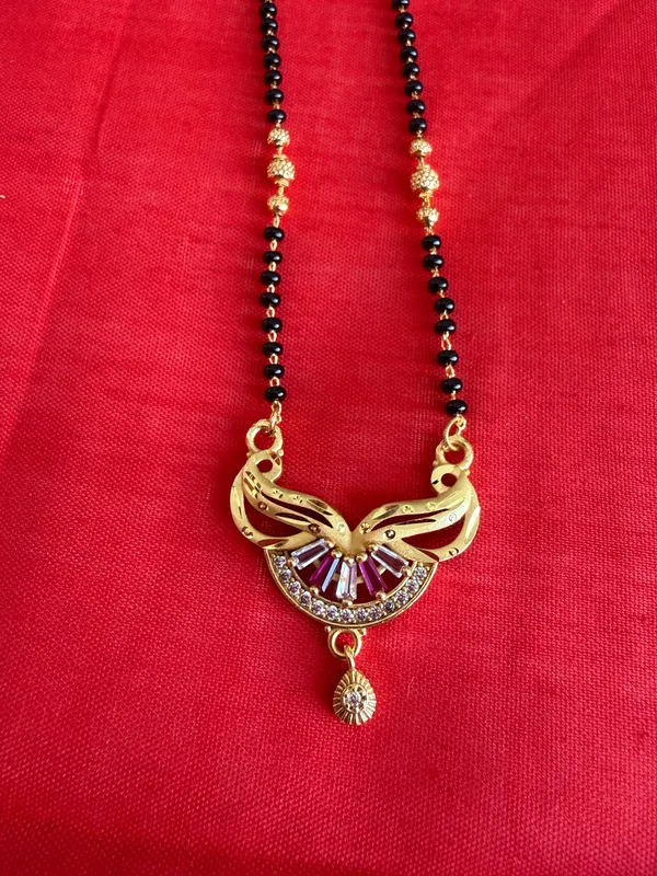 Gold-Tone_Black_Beaded_Mangalsutra_Necklace_For_Women