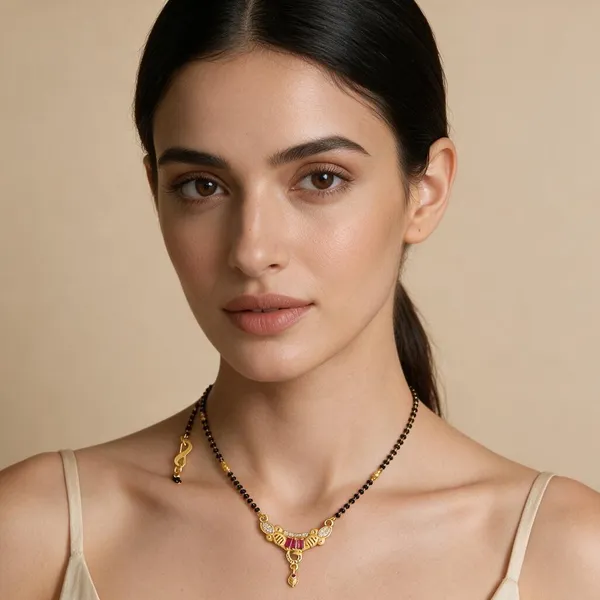 Gold_Tone_Black_Bead_Mangalsutra_Necklace_For_Women