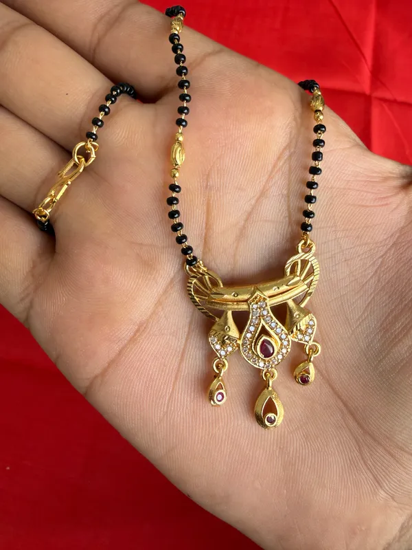Gold_Tone_Beaded_Mangalsutra_Necklace_For_Women