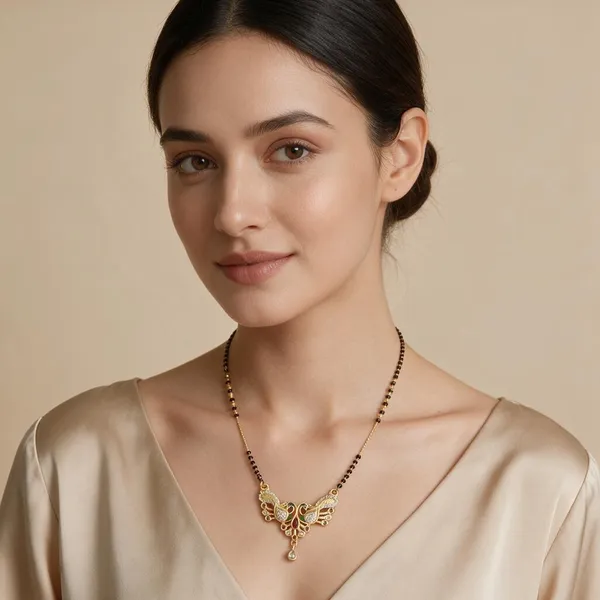 Gold_Tone_Black_Beaded_Mangalsutra_Necklace_For_Women