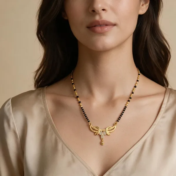 Gold_Tone_Black_Beaded_Mangalsutra_Necklace_For_Women