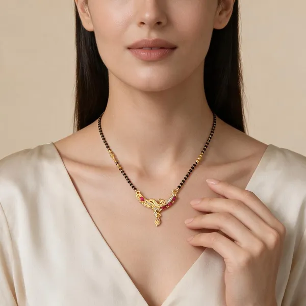 Gold_Tone_Black_Beaded_Mangalsutra_Necklace_For_Women