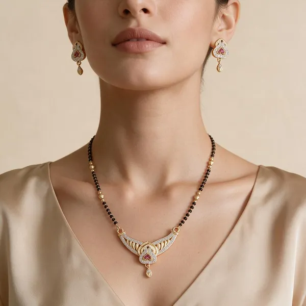 Gold-Toned_Traditional_Mangalsutra_Set_For_Women