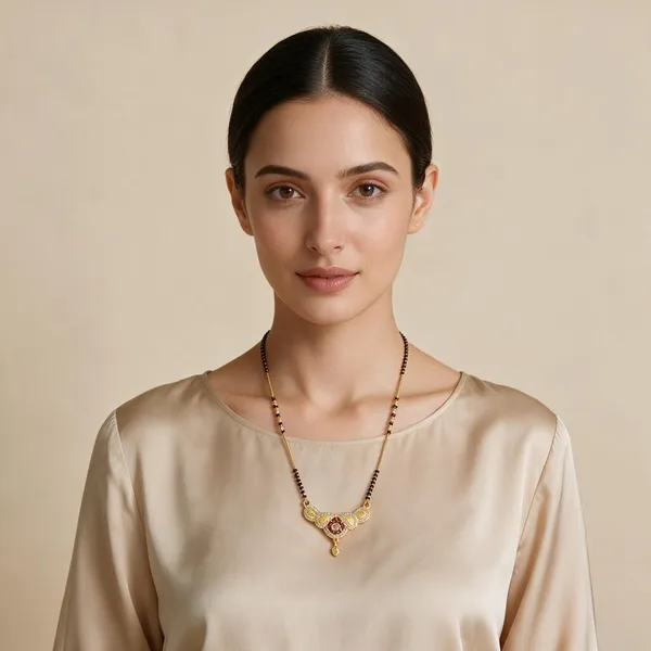 Gold_Tone_Black_Beaded_Mangalsutra_Necklace_For_Women