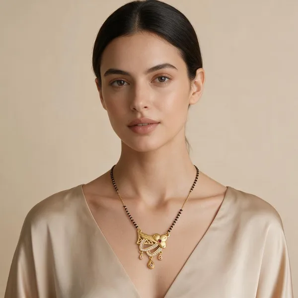 Gold_Tone_Beaded_Mangalsutra_Necklace_For_Women
