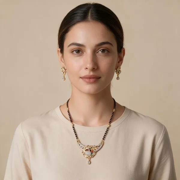 Black_Beaded_Gold_Tone_Mangalsutra_Set_For_Women