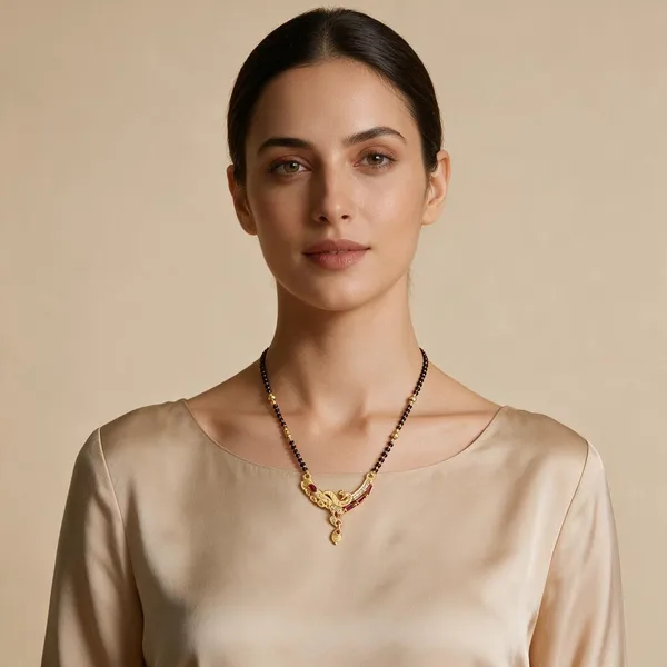 Gold_Tone_Black_Beaded_Mangalsutra_Necklace_For_Women