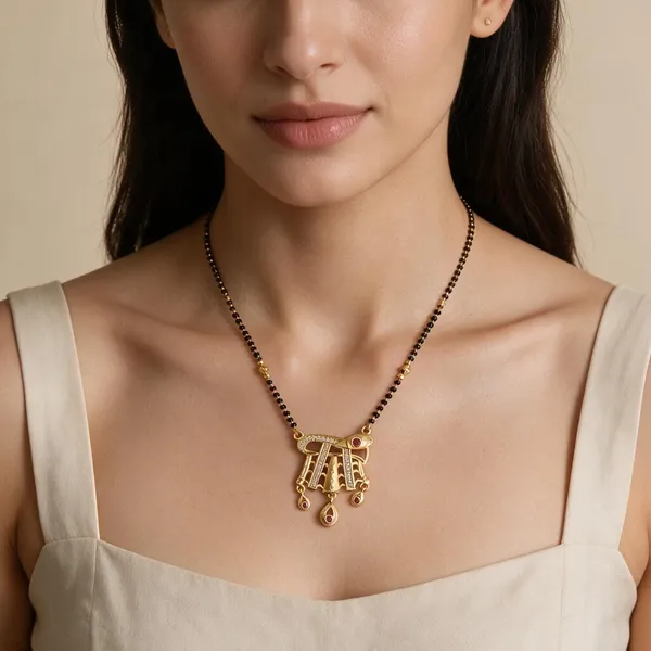 Gold-Tone_Black_Beaded_Pendant_Mangalsutra_For_Women