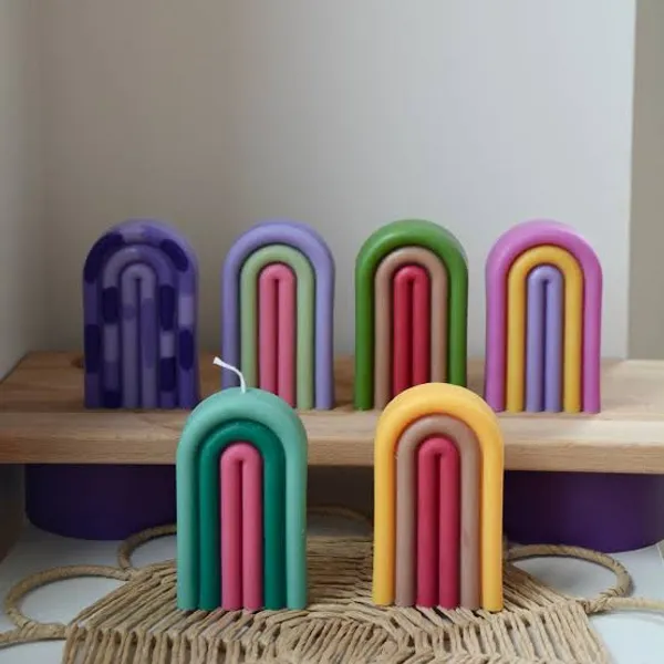 Wax_Modern_Ribbed_Arch_Decorative_Candles