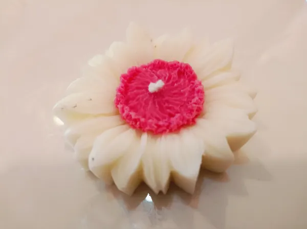 Wax_Pink_And_White_Floral_Floating_Candles