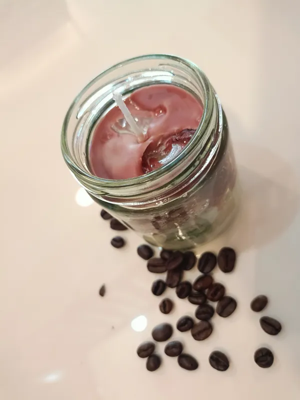 Glass_Jar_Pink_Candle