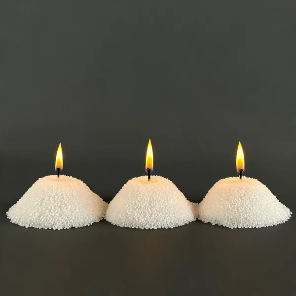 White_Granulated_Wax_Candle_Sand