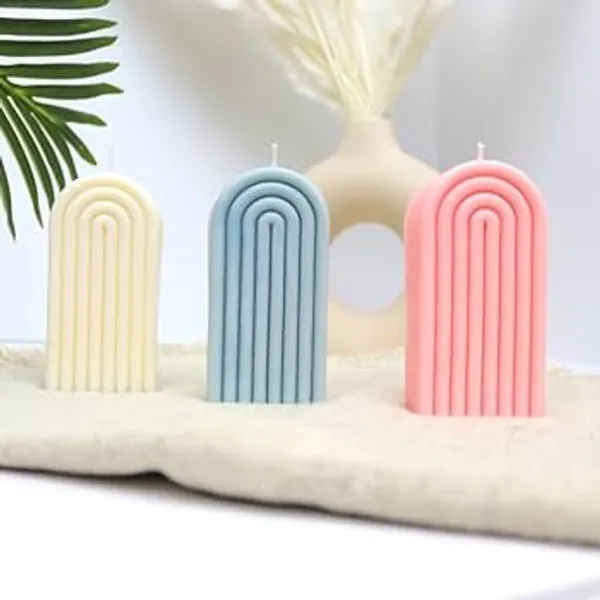 Wax_Modern_Ribbed_Arch_Decorative_Candles