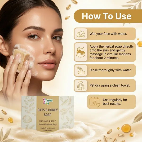 Premium_Oats_And_Honey_Deep_Hydrating_Herbal_Soap_Pack_of_4