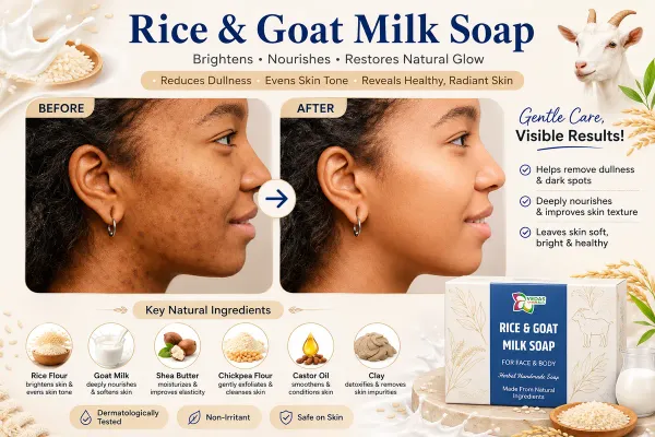 VEDAS_Herbals_Herbal_Soap_Combo_Pack_of_4_–_Rice_&_Goat_Milk,_Anti-Acne,_Haladi_Chandan_&_Anti-Pores_Soaps