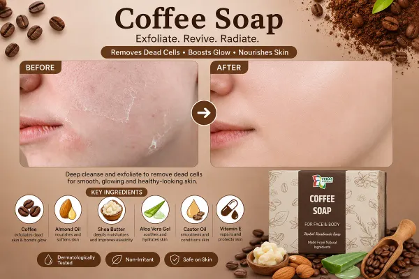 VEDAS_Herbals_Herbal_Soap_Combo_Pack_of_4_–_Rice_&_Goat_Milk,_Haldi_Chandan,_Coffee_&_Anti-Acne_Soaps