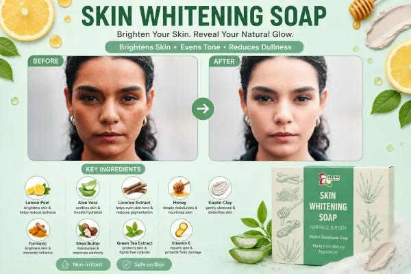 VEDAS_Herbals_Herbal_Soap_Combo_Pack_of_4_–_Skin_Whitening,_Oats_&_Honey,_Anti_Aging_&_D-Tan_Soaps