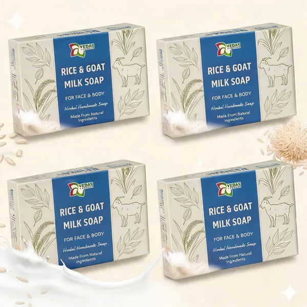Premium_Rice_And_Goat_Milk_Soap_Pack_of_4