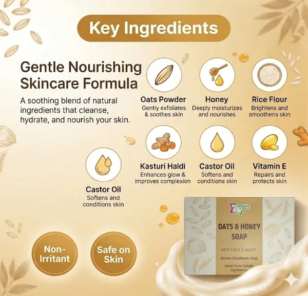 Premium_Oats_And_Honey_Deep_Hydrating_Herbal_Soap_Pack_of_4