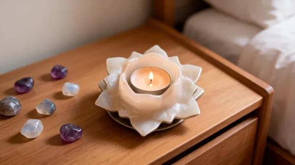 Metal_Lotus_Design_Tealight_Candle_Holder