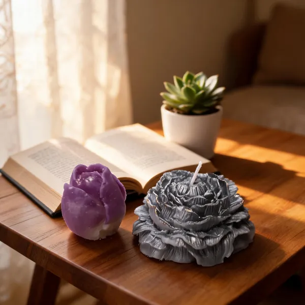 Wax_Rose_Tulip_Floral_Decorative_Candle_Combo_Set_Of_2