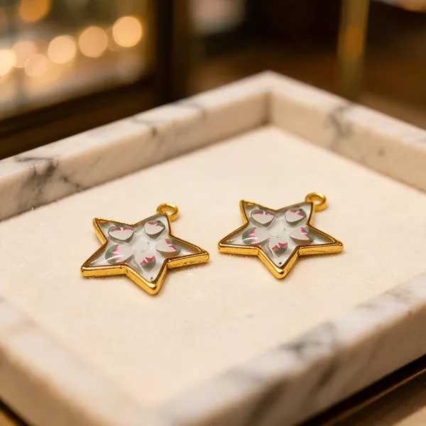 Gold_Tone_Metal_Star_Pendant_Charm_-_Pack_Of_2