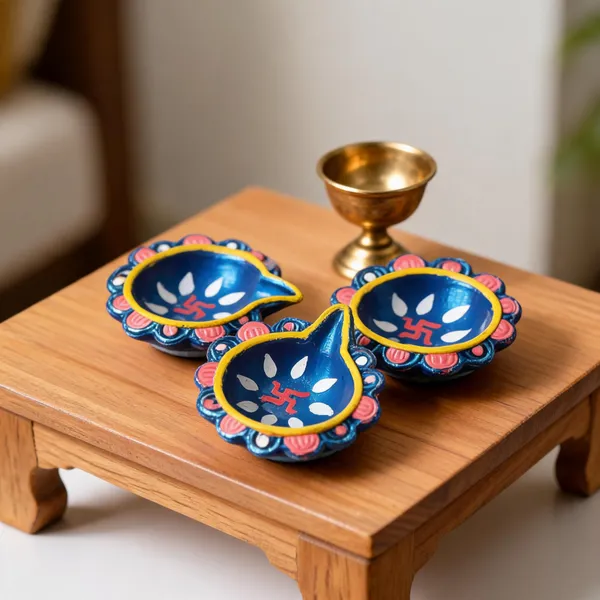 Clay_Festive_Swastik_Motif_Decorative_Diya_Set_Of_3