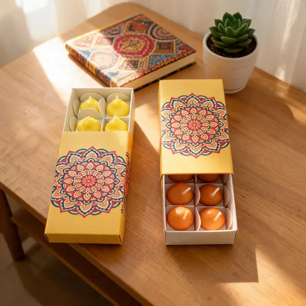 Wax_Festive_Modak_Decorative_Candle_Set_Of_8