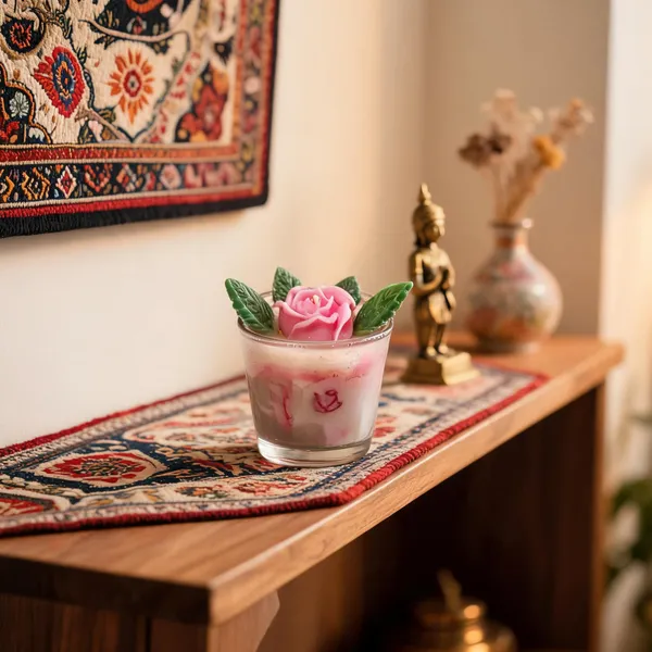 Wax_Glass_Pink_Rose_Floral_Scented_Glass_Candle