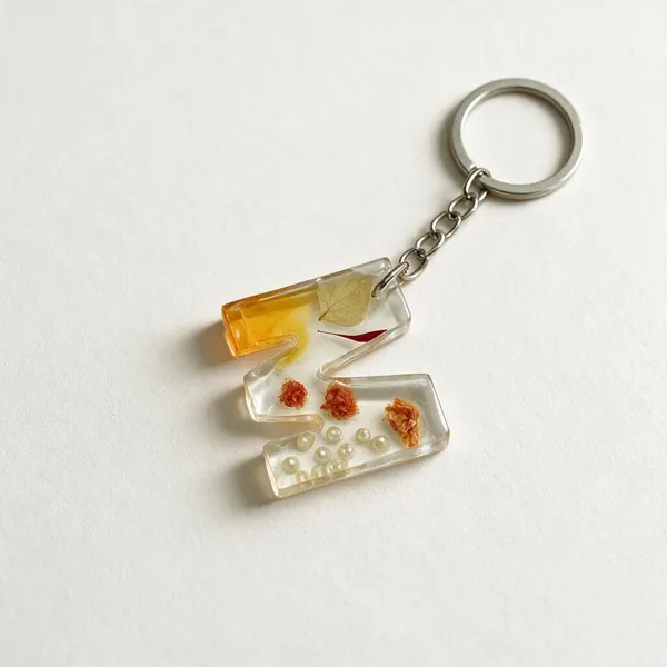 Transparent_Resin_Floral_Embedded_Decorative_Keychain