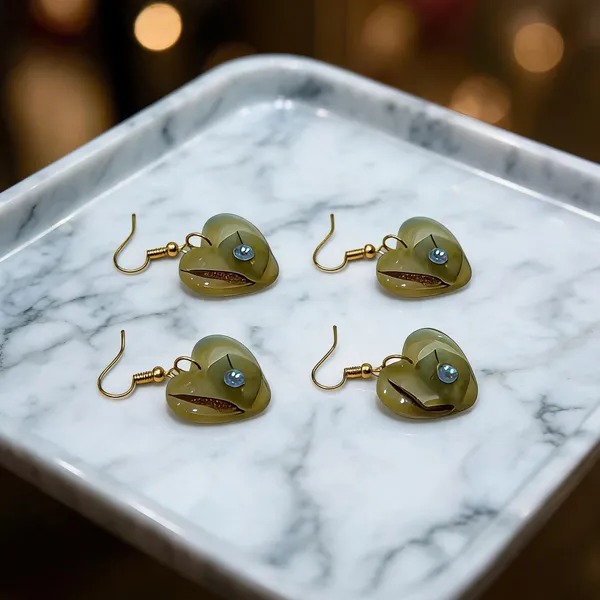 Gold_Tone_Stone_Drop_Earrings_For_Women_-_Pack_Of_4