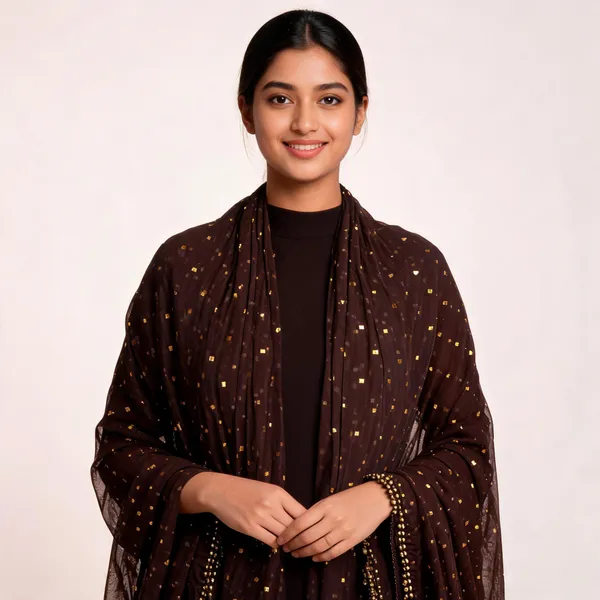 Black_Chiffon_Dupatta_Women_For_Women