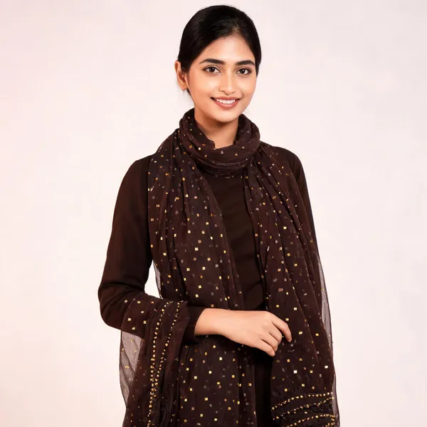 Black_Chiffon_Dupatta_Women_For_Women