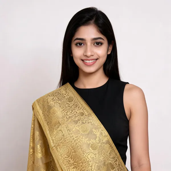 Yellow_Banarasi_Silk_Dupatta_Women_For_Women
