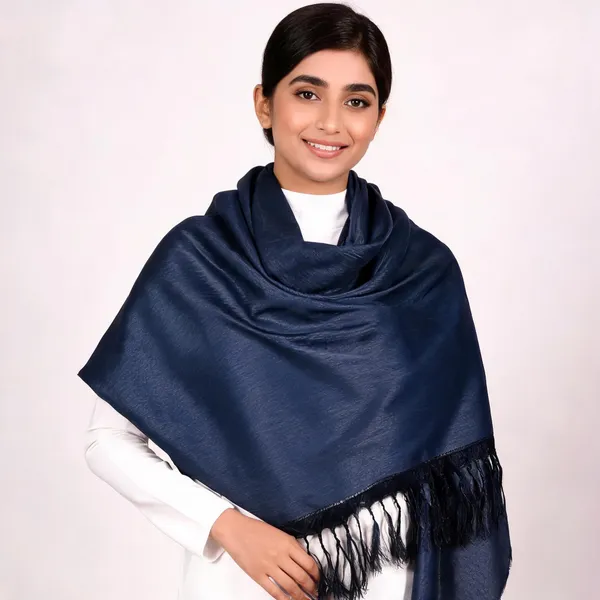 Blue_Cotton_Silk_Dupatta_Women_For_Women