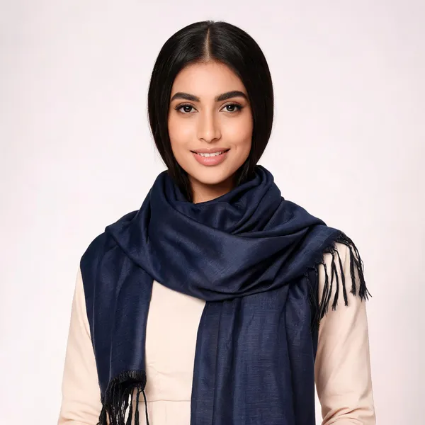Blue_Cotton_Silk_Dupatta_Women_For_Women