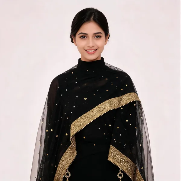 Gold_Net_Dupatta_Women_For_Women