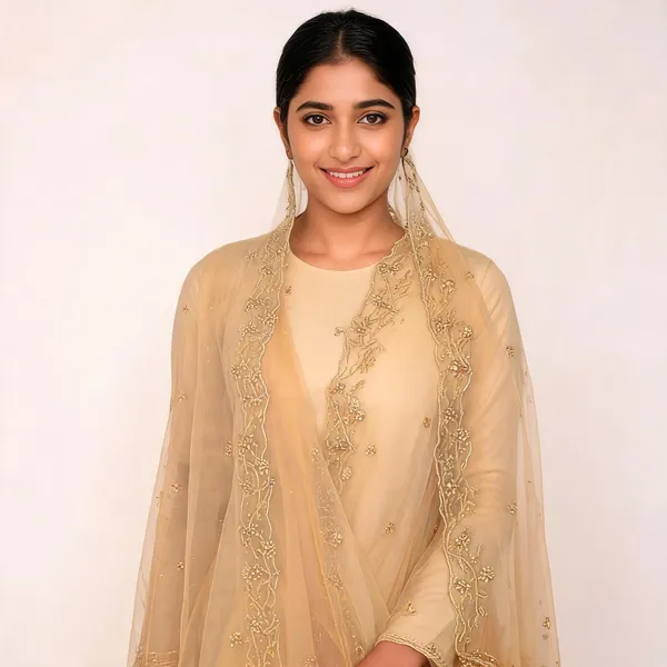 Yellow_Net_Dupatta_Women_For_Women