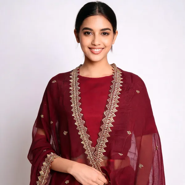 Pink_Chiffon_Shining_Dupatta_Women_For_Women