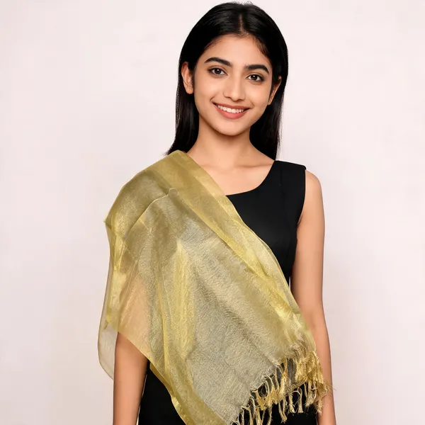Gold_Jute_Dupatta_Women_For_Women