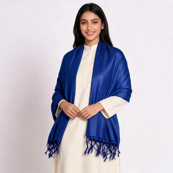 Blue_Cotton_Silk_Dupatta_Women_For_Women