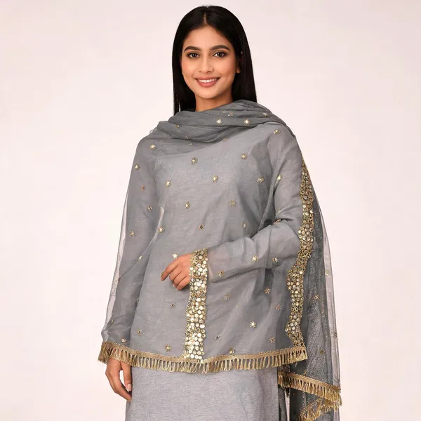 Gold_Net_Dupatta_Women_For_Women