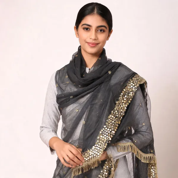 Gold_Net_Dupatta_Women_For_Women