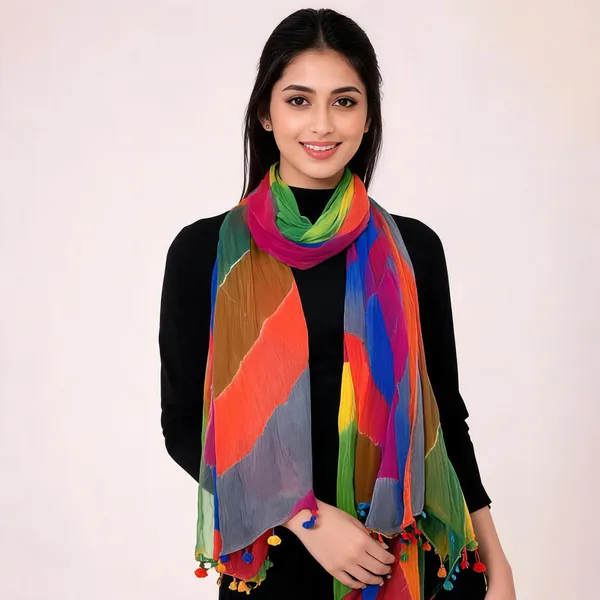 Multicolor_Chiffon_Dupatta_Women_For_Women