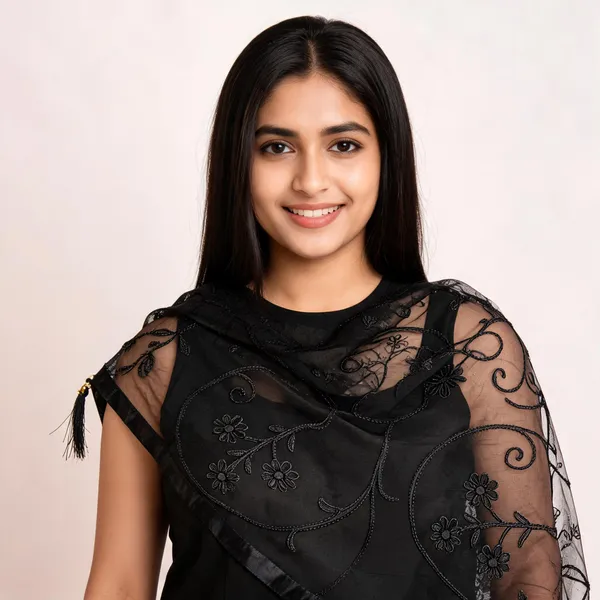 Black_Net_Dupatta_Women_For_Women