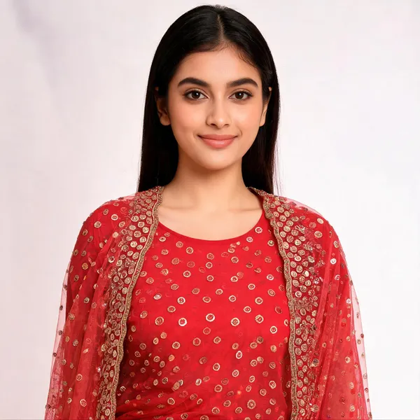 Red_Net_Dupatta_Women_For_Women