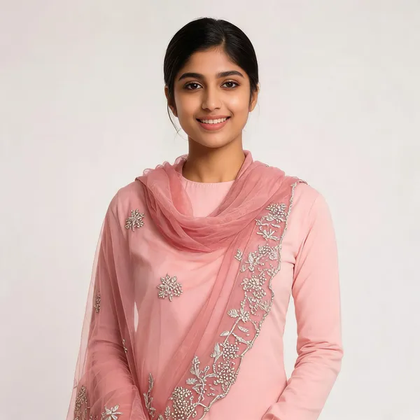 Pink_Net_Dupatta_Women_For_Women
