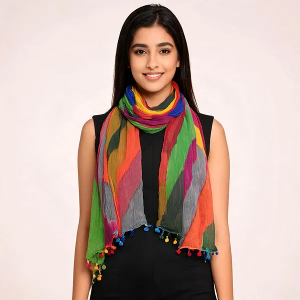 Multicolor_Chiffon_Dupatta_Women_For_Women