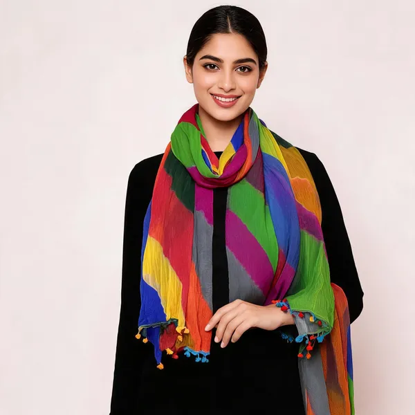 Multicolor_Chiffon_Dupatta_Women_For_Women
